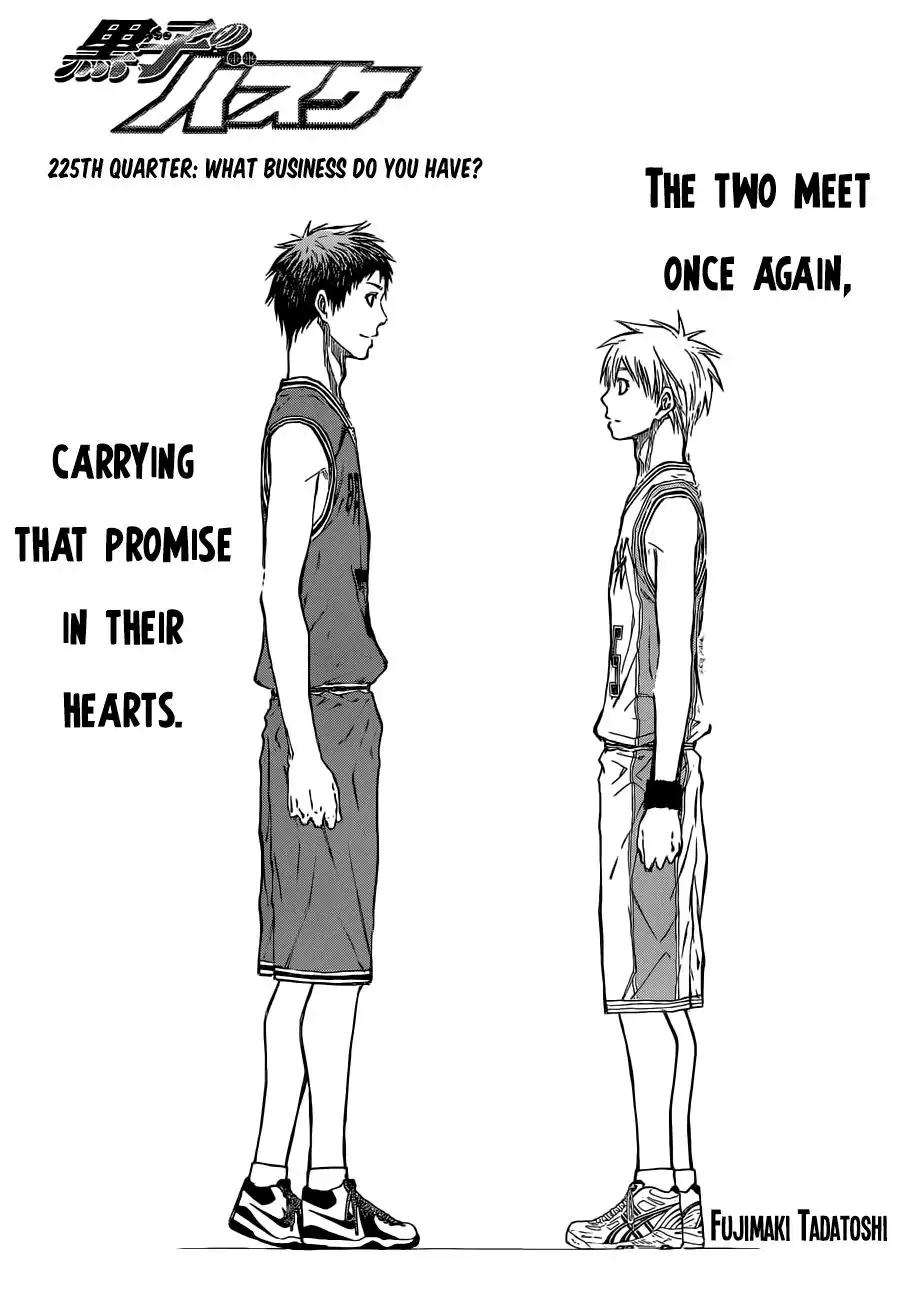 Kuroko no Basket Chapter 225 1